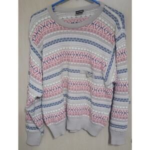 WALBUSCH cotton Sweater Made in Ireland Womens Size Med